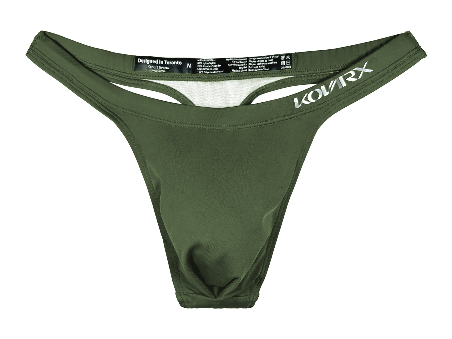 Adonis Swim Thong - Green