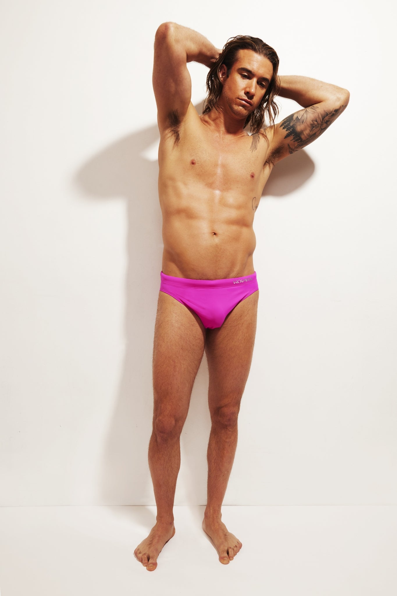 Stallion Swim Brief - Pink